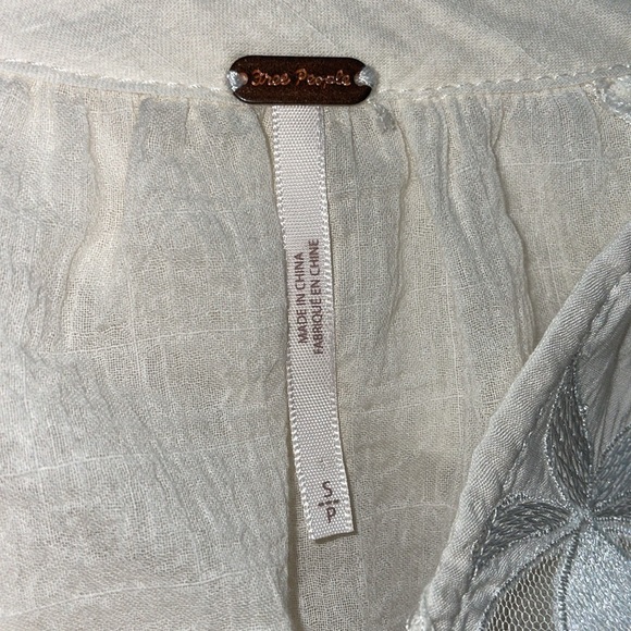 Free People Sivan Embroidered Blouse - Picture 6 of 6